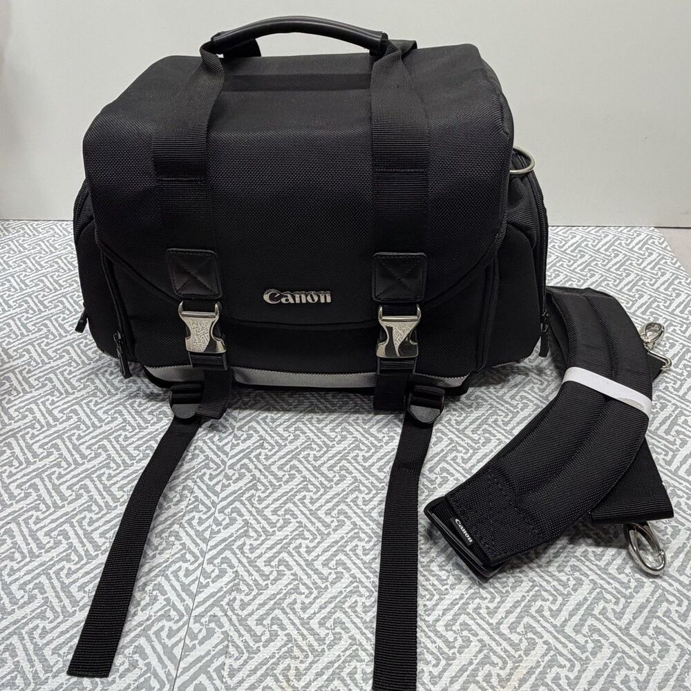 NEW Canon 200DG Deluxe Digital SLR Gadget Bag - Large Camera & Lens Case